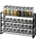 Spice Rack Organizer for Cabinet Kitchen Countertop Seasoning 18x11 in